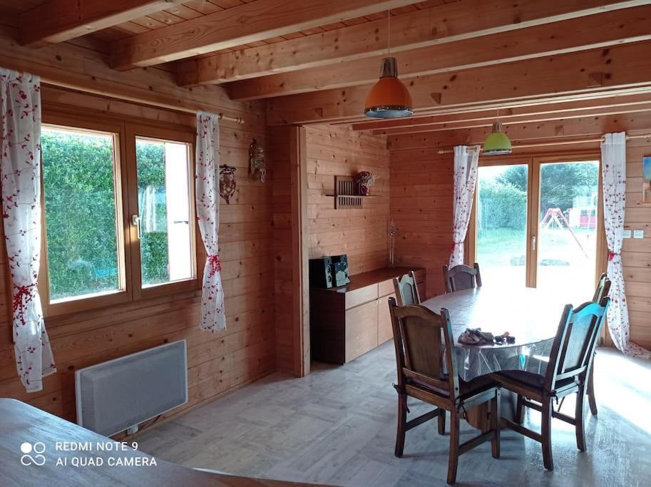 Chalet Familial En Bois A 150 M De La Mer Santec 외부 사진