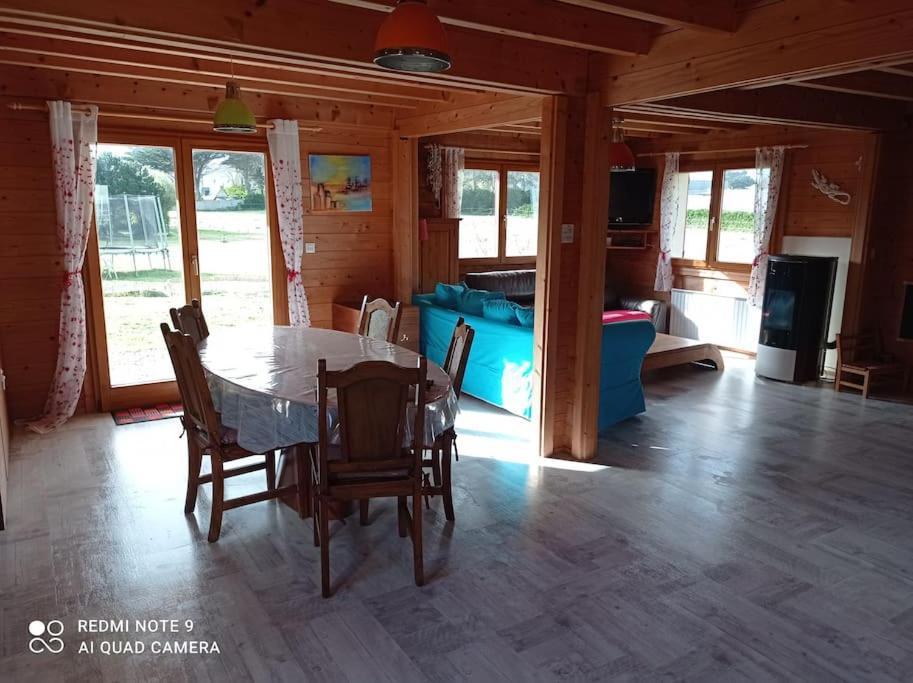 Chalet Familial En Bois A 150 M De La Mer Santec 외부 사진