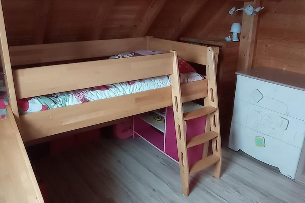 Chalet Familial En Bois A 150 M De La Mer Santec 외부 사진